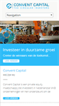 Mobile Screenshot of conventcapital.nl