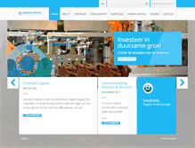 Tablet Screenshot of conventcapital.nl